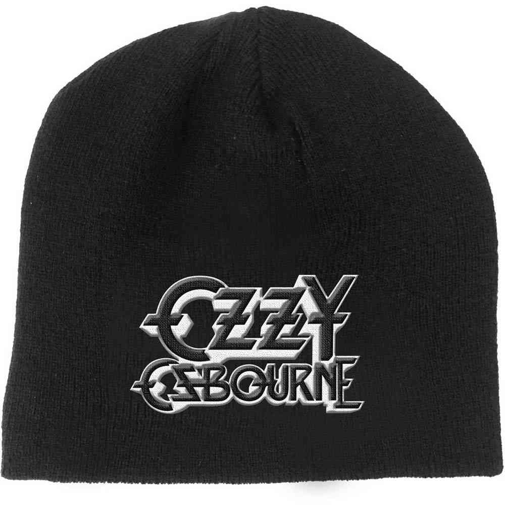 Ozzy Osbourne - Logo Beanie Muts - Zwart